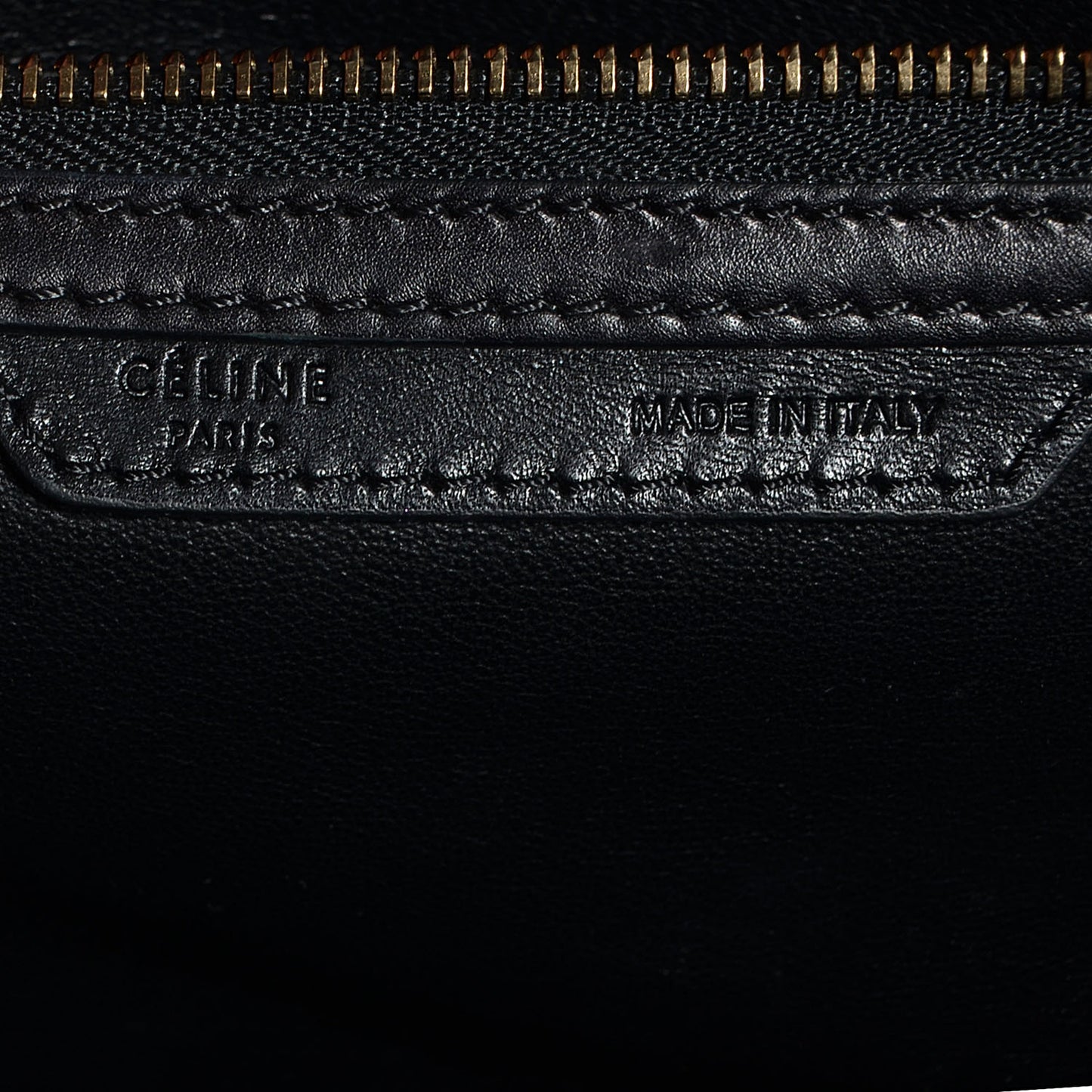 Textured Calfskin and Suede Mini Tri-Color Luggage Black