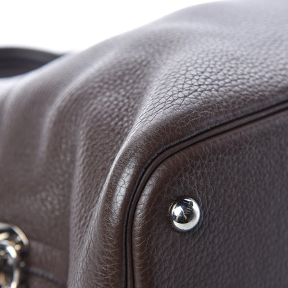 Hermes Taurillon Clemence Bolide 31 Chocolate 10 of 15