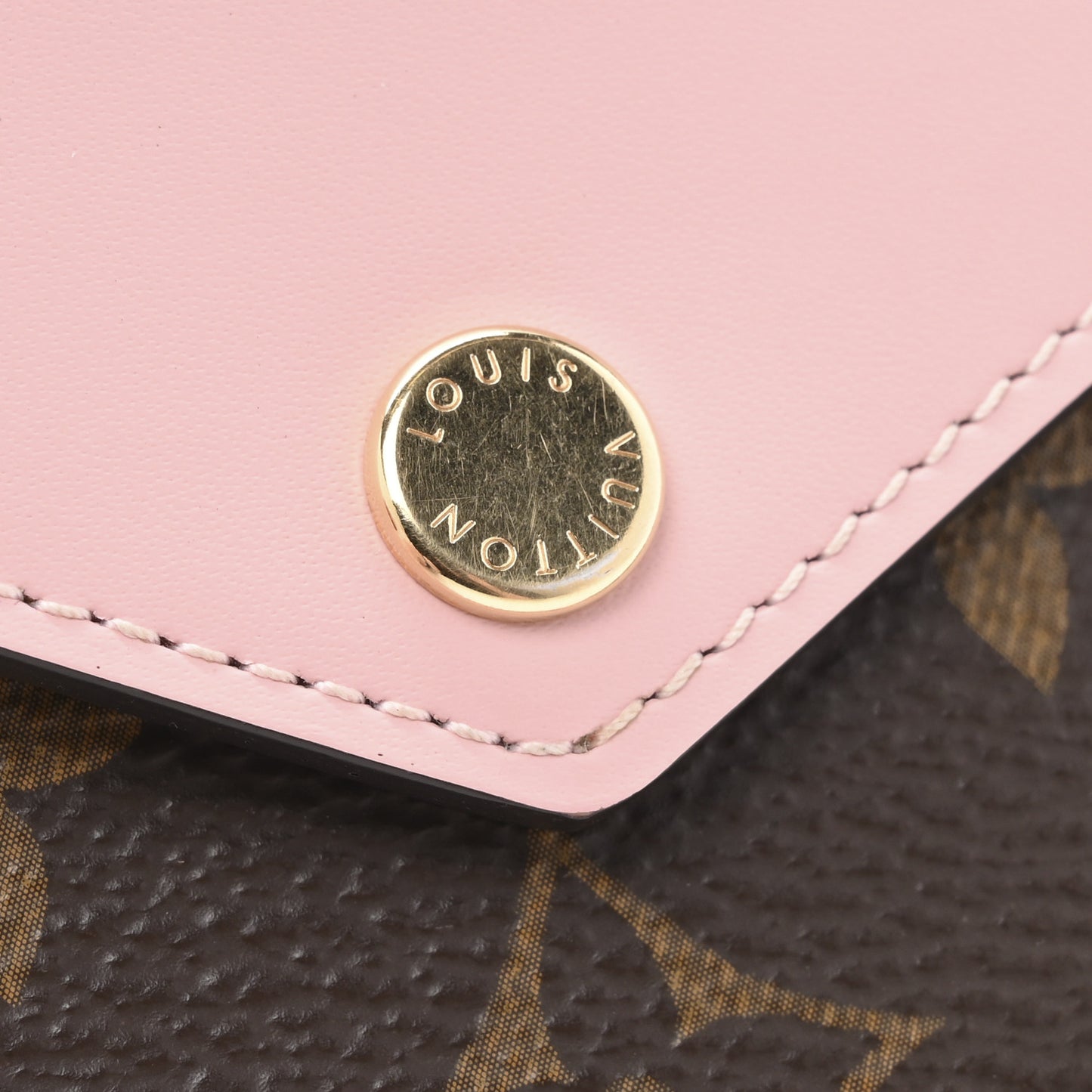Monogram Zoe Wallet Rose Ballerine