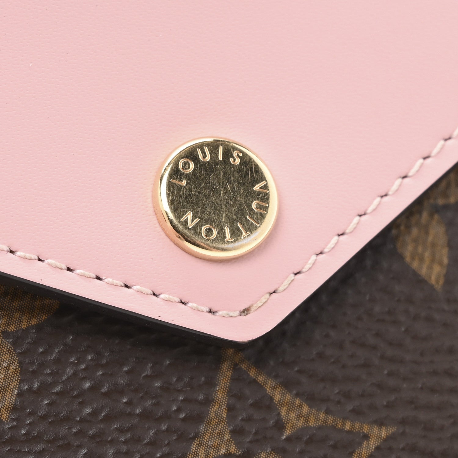 Louis Vuitton Monogram Zoe Wallet Rose Ballerine 10 of 11