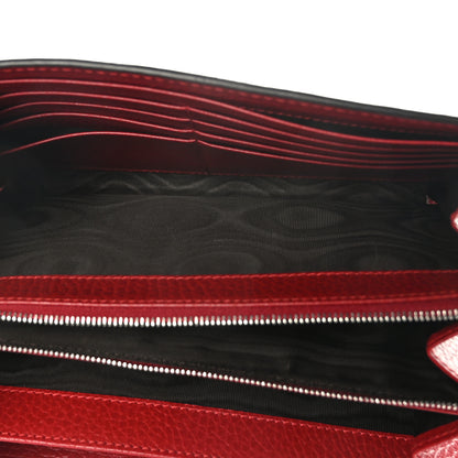 Gucci Calfskin Mini Dionysus Chain Wallet Hibiscus Red 6 of 11