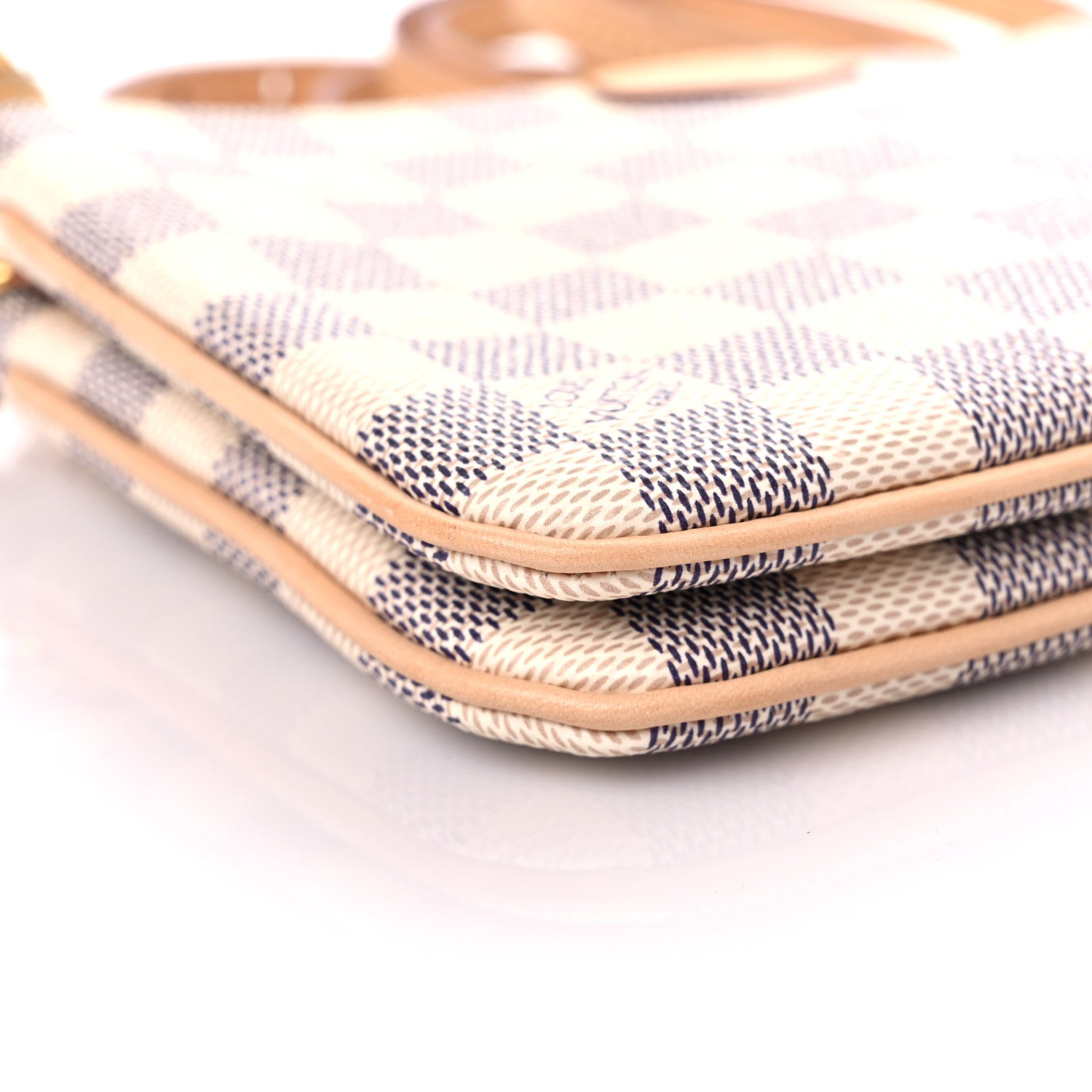 Louis Vuitton Damier Azur Double Zip Pochette 5 of 11