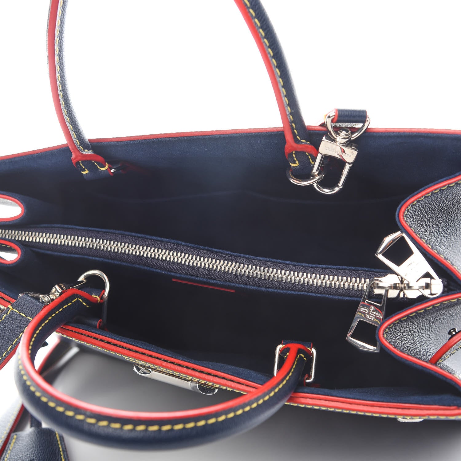 Louis Vuitton Epi Twist Tote Indigo 5 of 8