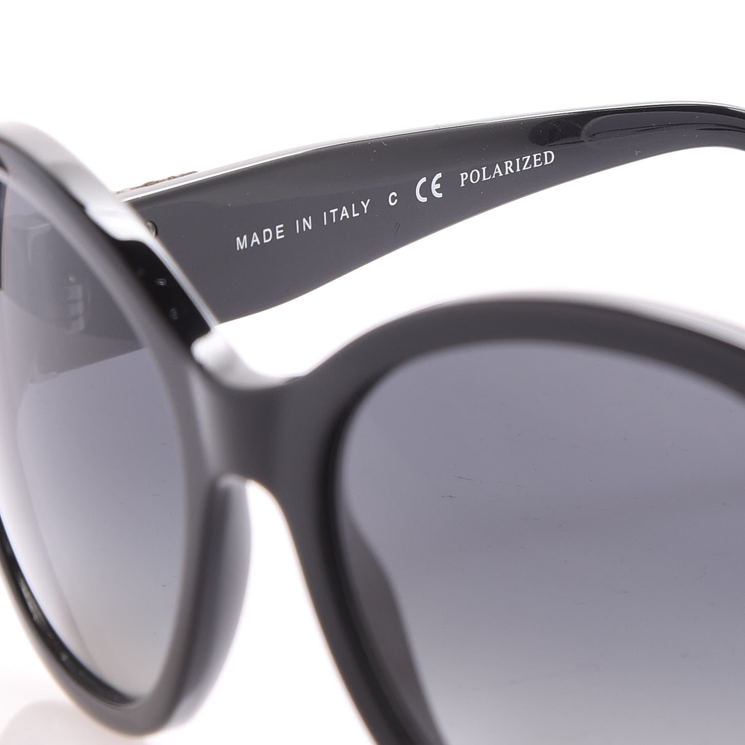 Chanel Acetate CC Turnlock Sunglasses 5235-Q Black Beige 6 of 7