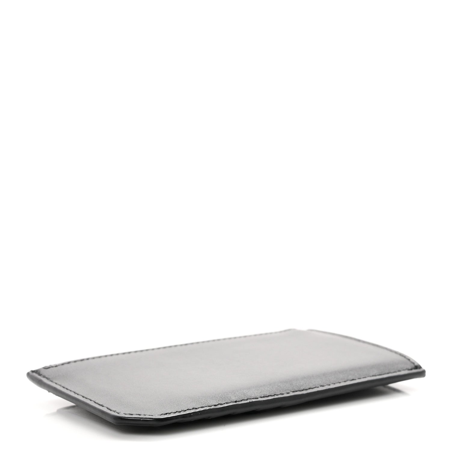 Saint Laurent Calfskin 5 Fragments Zip Pouch Card Holder Black 4 of 8