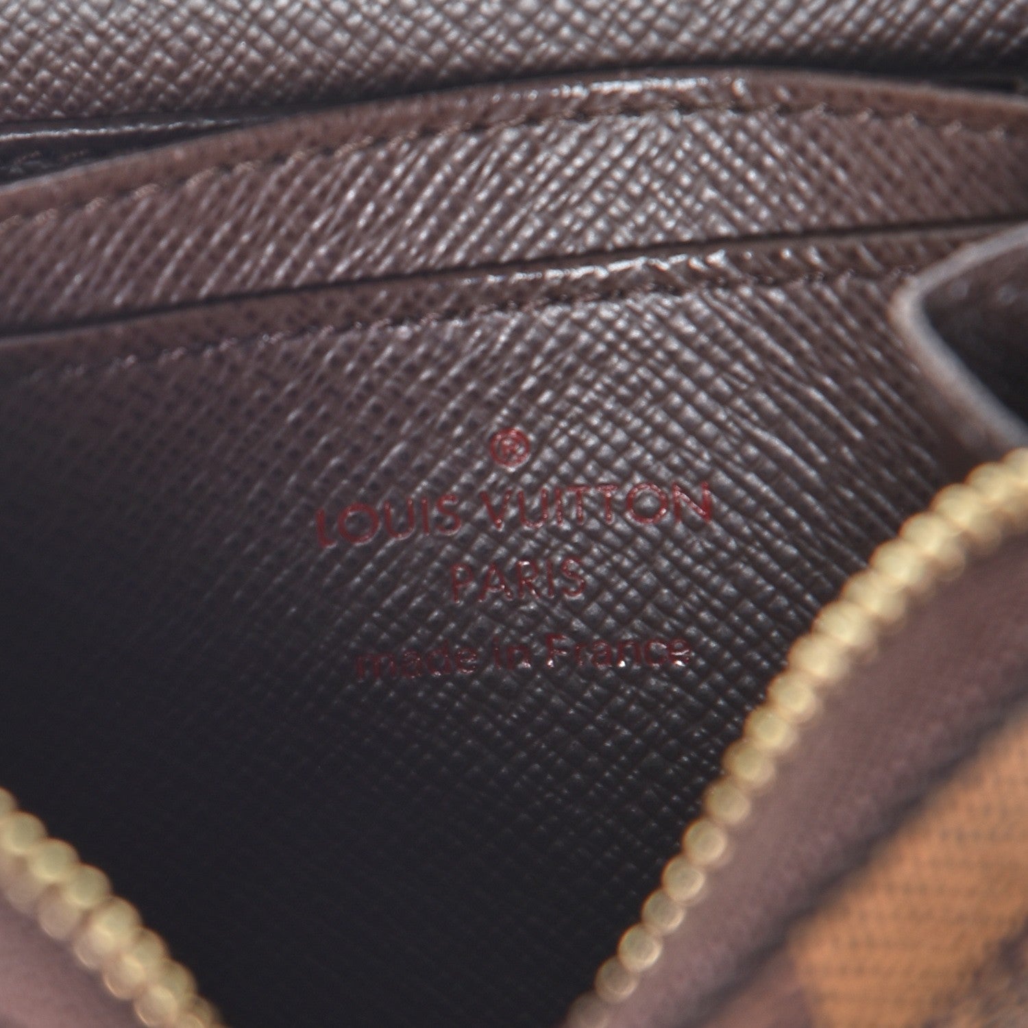 Louis Vuitton Damier Ebene Zippy Coin Purse 6 of 8