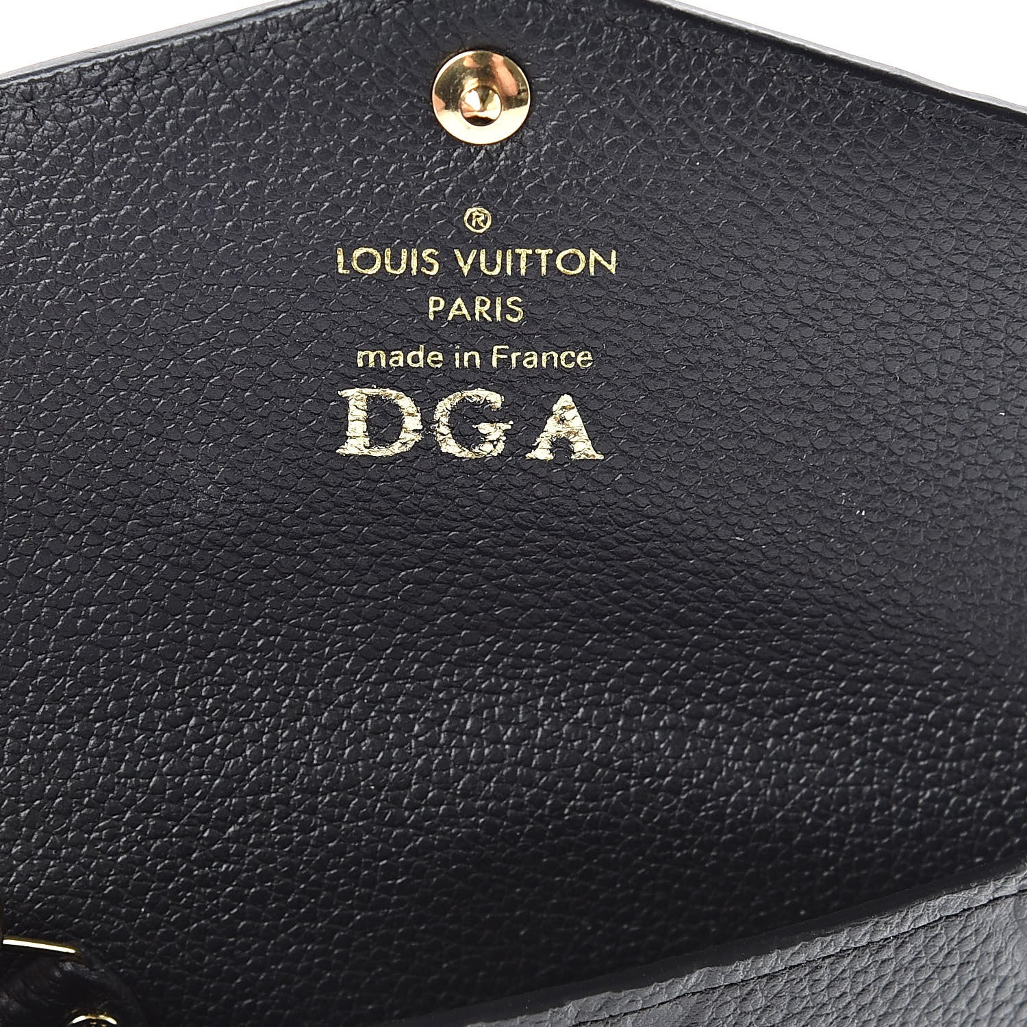 Louis Vuitton Empreinte Key Pouch Black 6 of 8