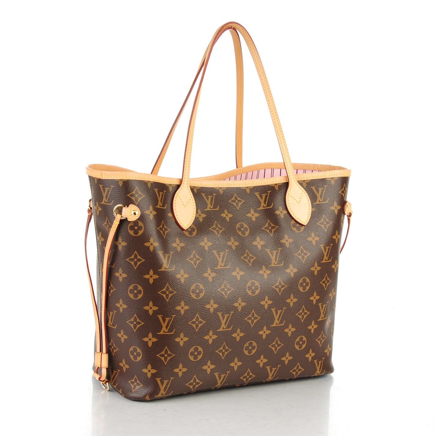 Louis Vuitton Monogram Neo Neverfull MM Rose Ballerine 3 of 8