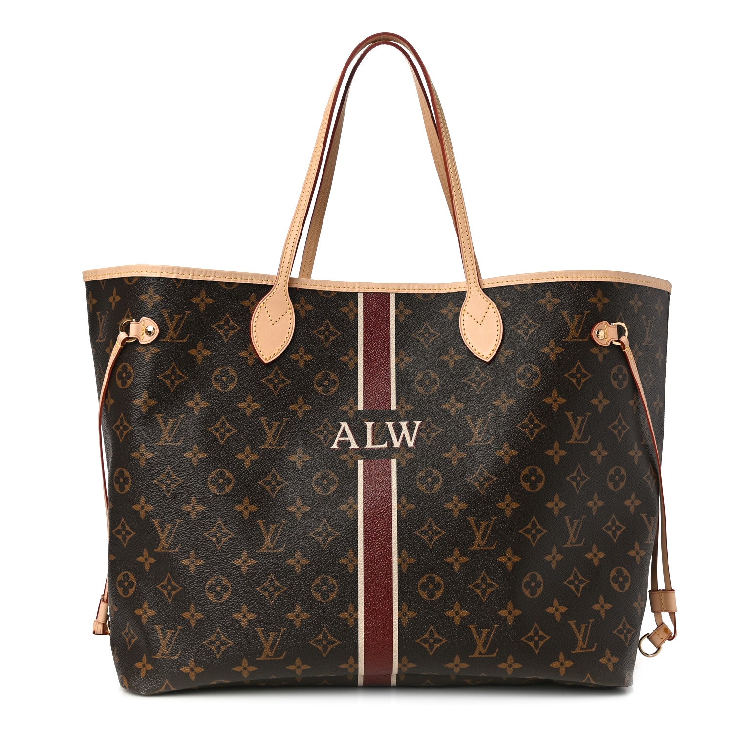 Louis Vuitton Monogram My LV Heritage Neverfull GM Fuchsia White 3 of 10