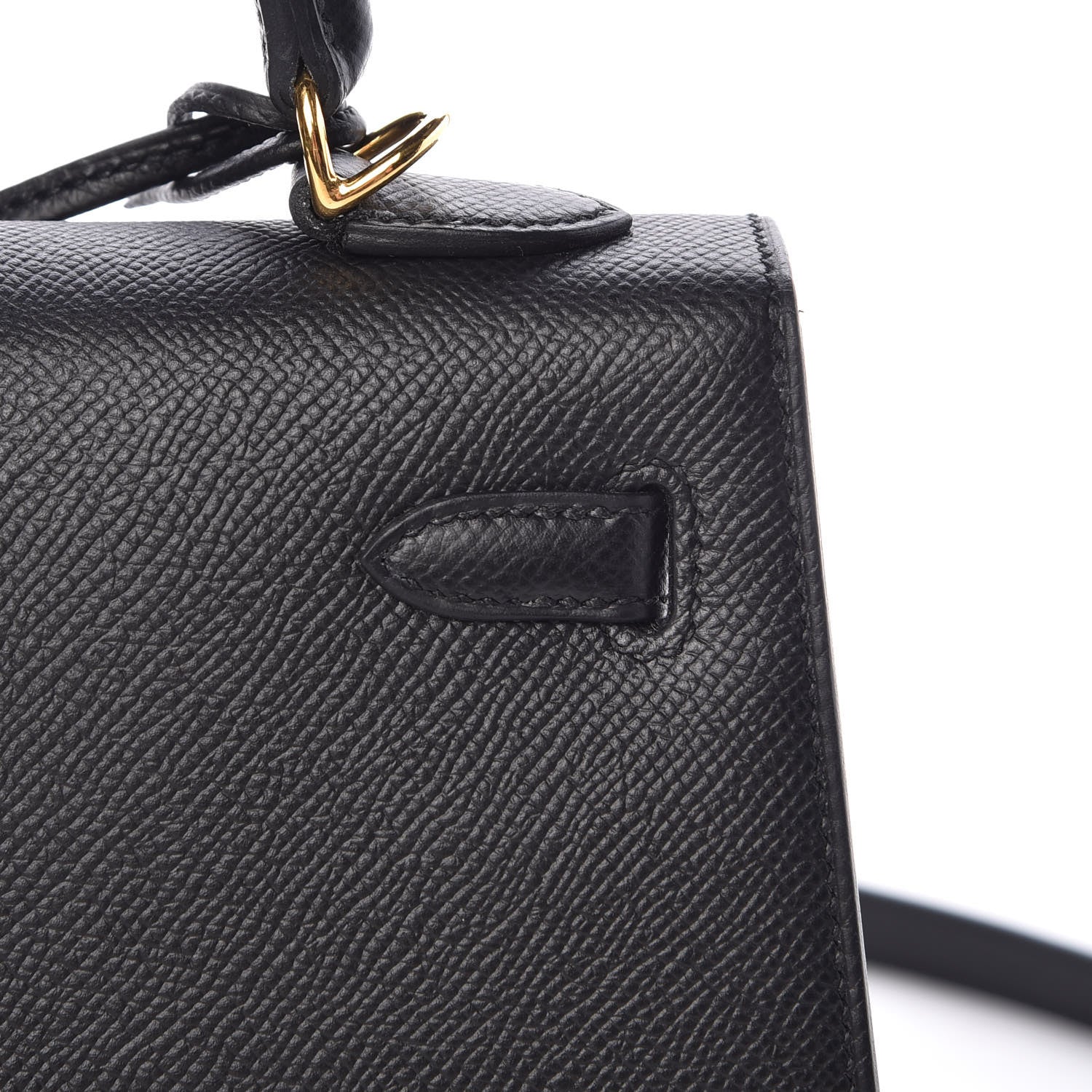 Hermes Epsom Kelly Sellier 25 Black 11 of 37