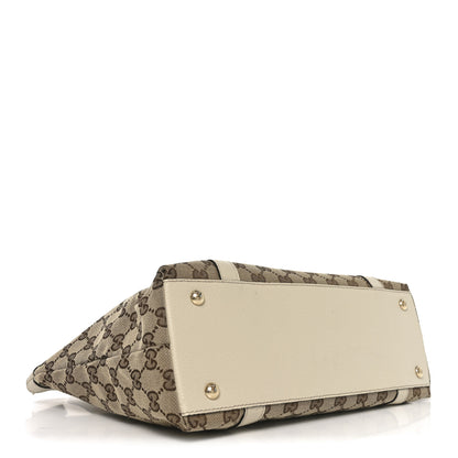 Gucci Monogram Medium Abbey Tote Off White 4 of 10