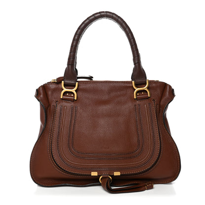Chloe Calfskin Medium Marcie Satchel Ebony 1 of 11
