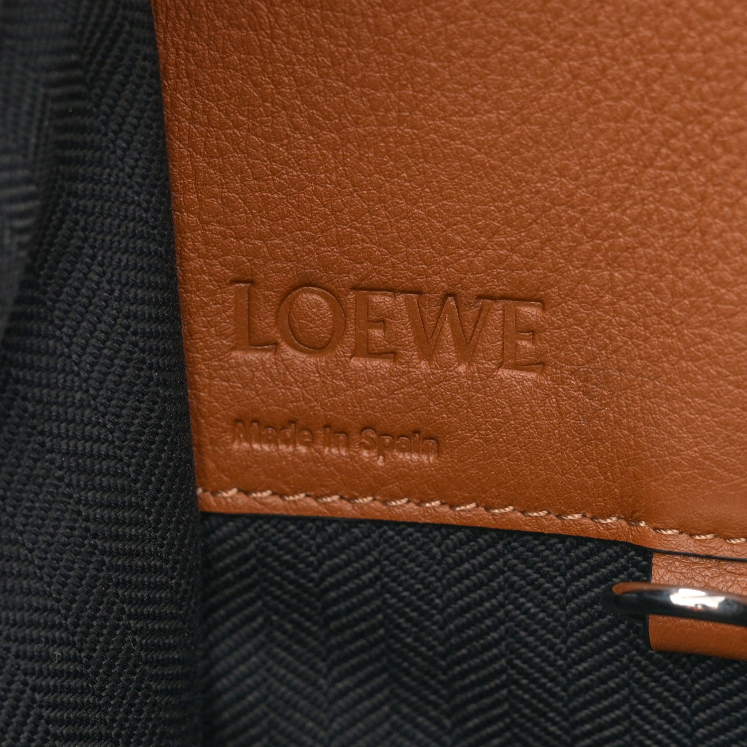Loewe Calfskin Small Hammock Shoulder Bag Tan 6 of 10
