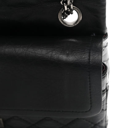 Chanel Aged Calfskin Quilted 2.55 Reissue 225 Flap Black 12 of 13