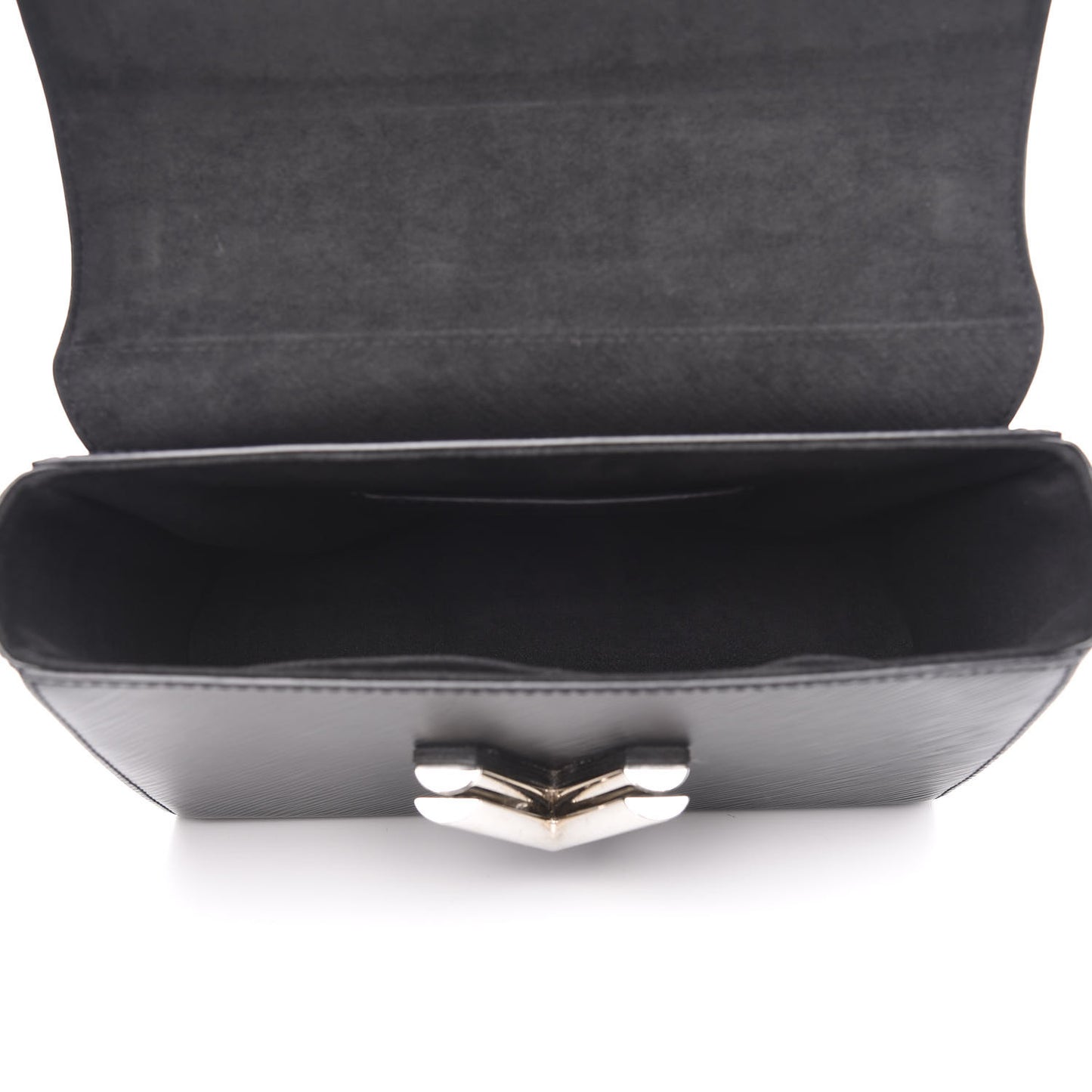 Epi Kawai Blossom Twist Shoulder Bag MM Black