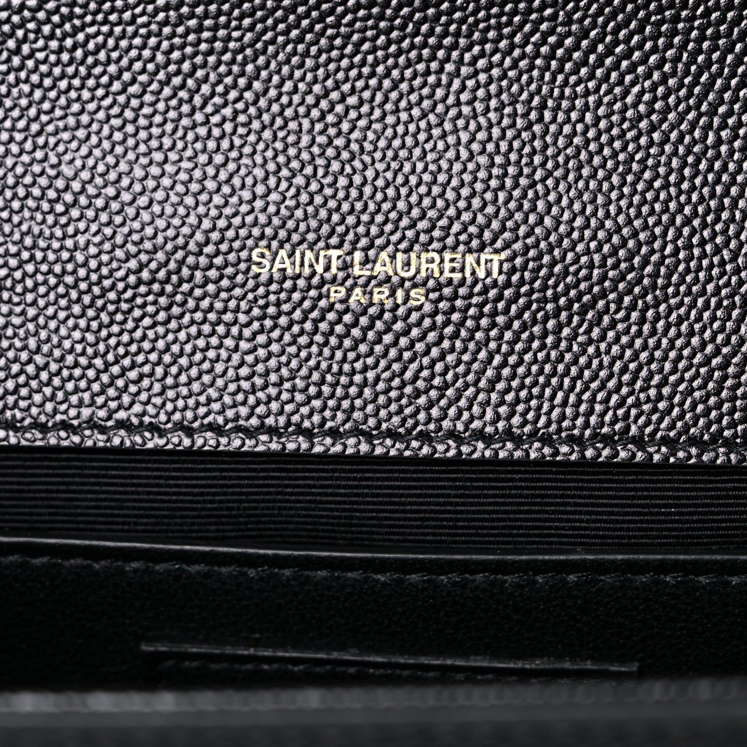 Saint Laurent Grain De Poudre Medium Classic Monogram Kate Satchel Black 10 of 13