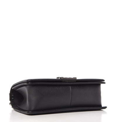 Chanel Calfskin Quilted Medium Boy Flap Black 4 of 10