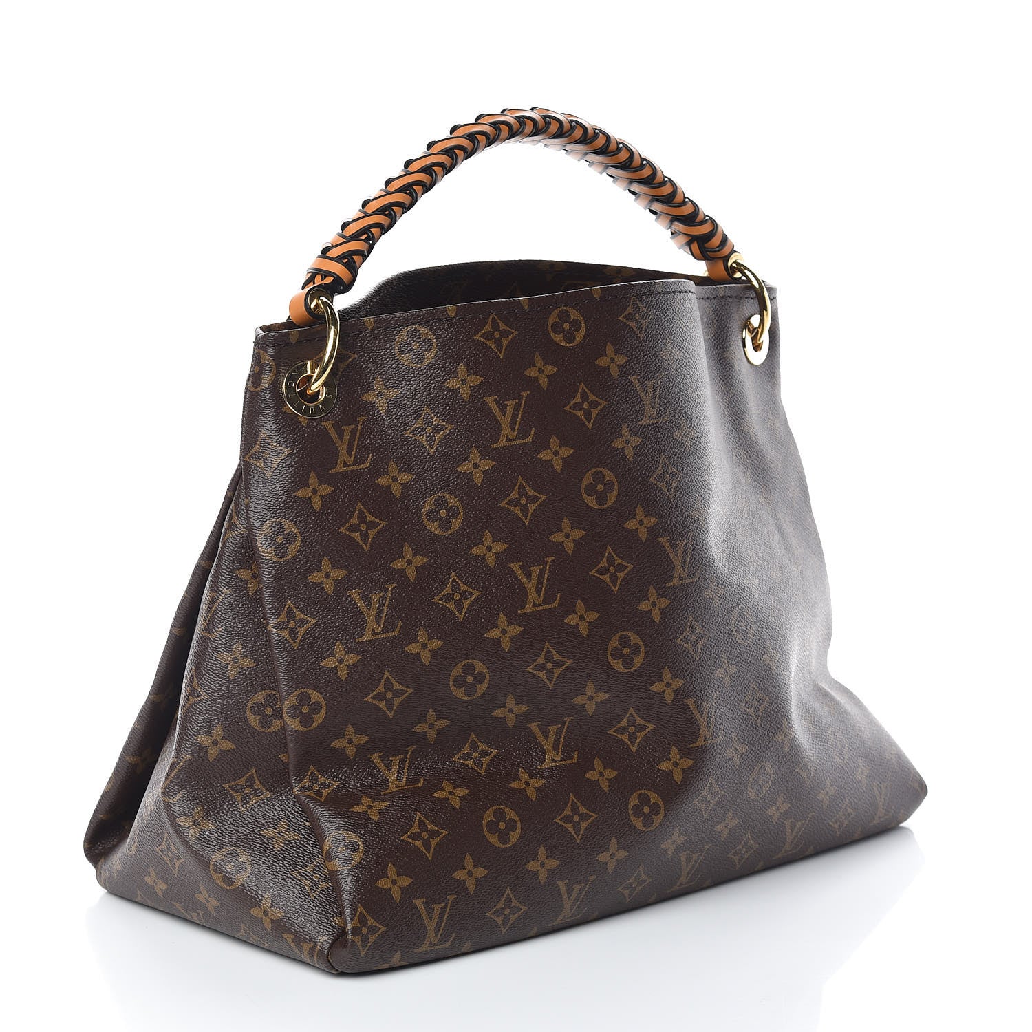 Louis Vuitton Monogram Braided Artsy MM Safran Imperial 3 of 9