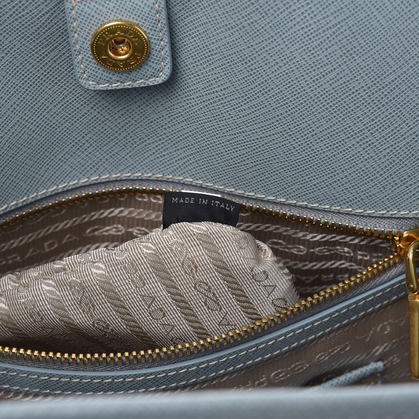 Saffiano Lux Shopping Tote Lago