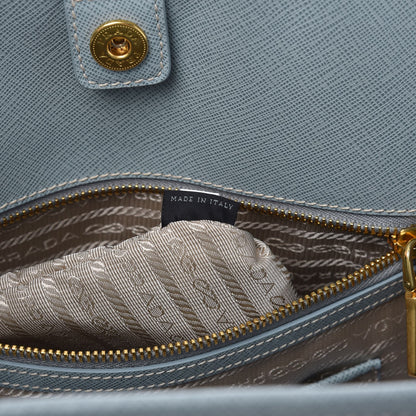 Prada Saffiano Lux Shopping Tote Lago 8 of 12
