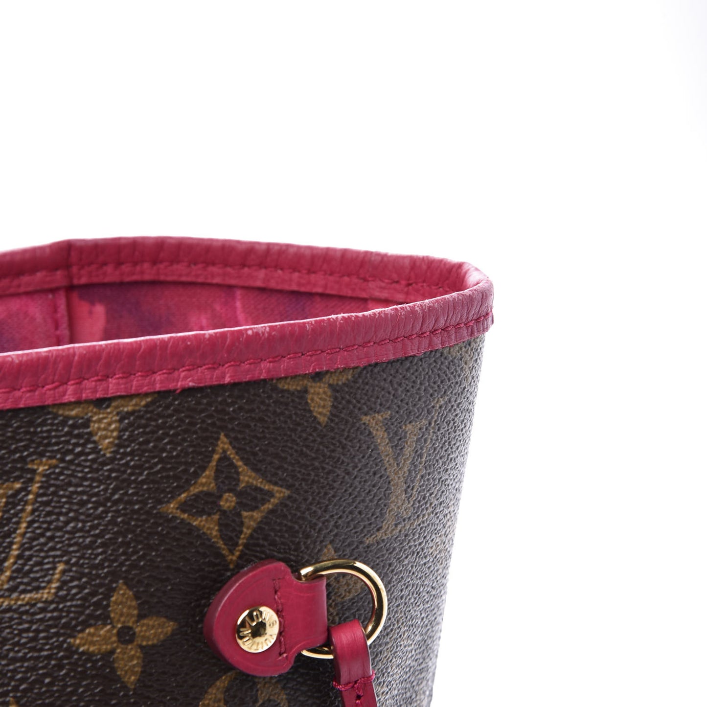 Monogram Articles de Voyage Ikat Neverfull MM Rose Indien