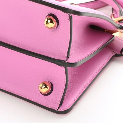 Fendi Shiny Nappa Petite Peekaboo I SEE U Satchel Rosa 10 of 10