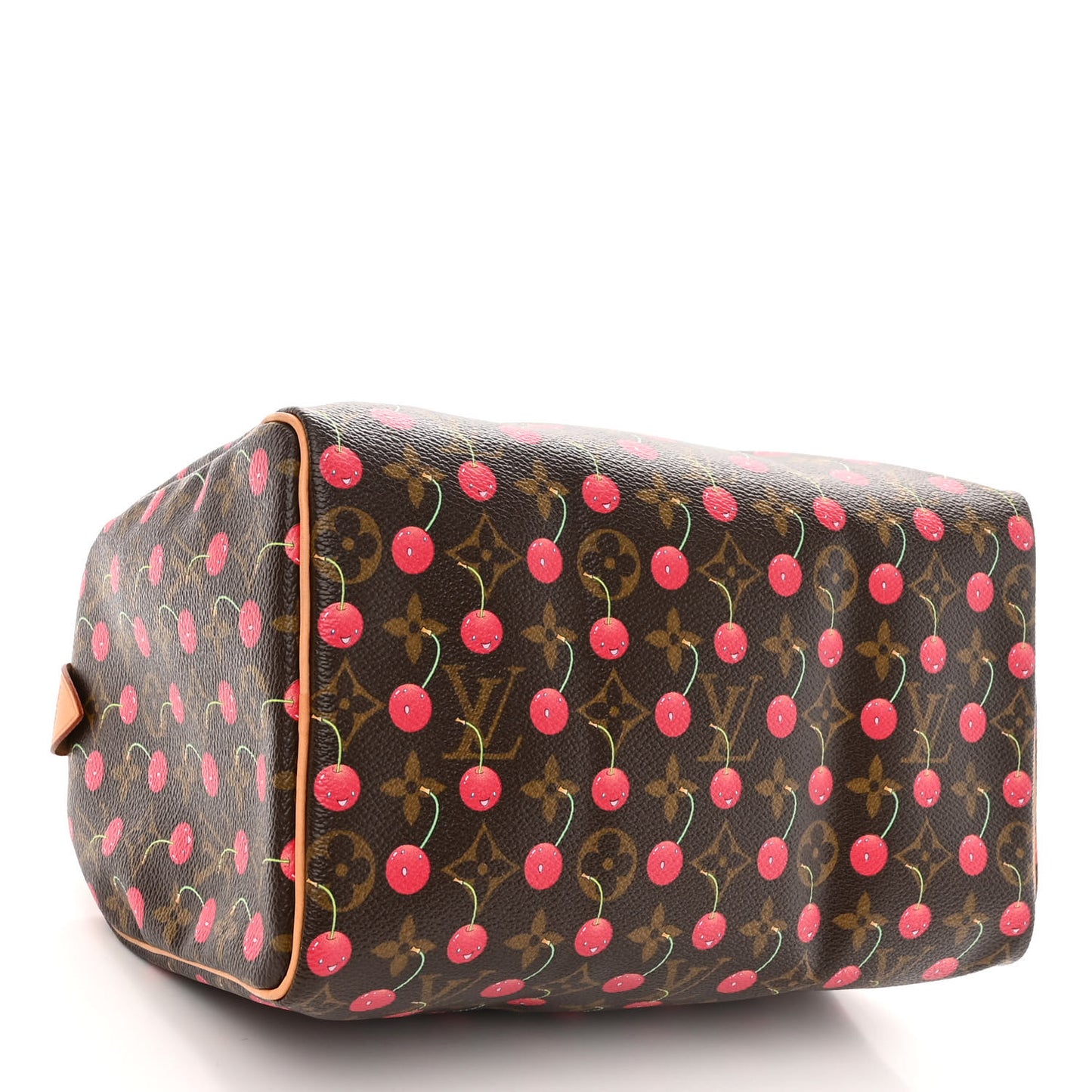 LOUIS VUITTON Monogram Cerises Speedy 25