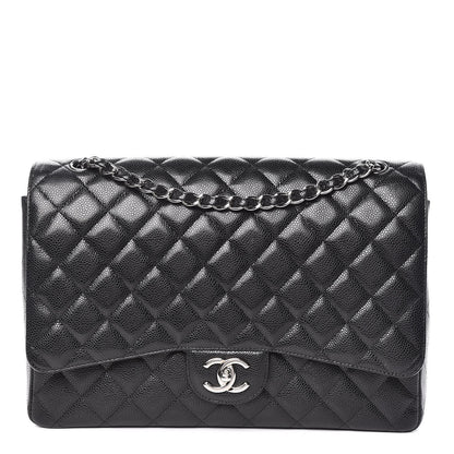 Chanel Caviar Quilted Maxi Double Flap Black 1 of 11