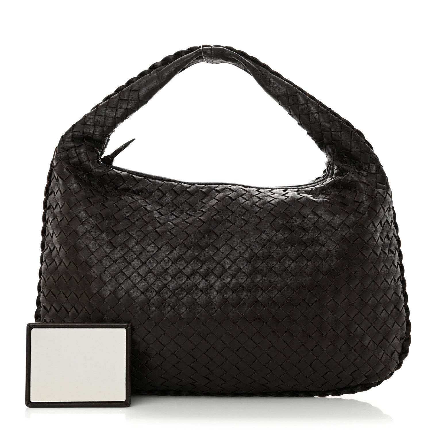 Bottega Veneta Nappa Intrecciato Medium Veneta Hobo Ebano 3 of 11