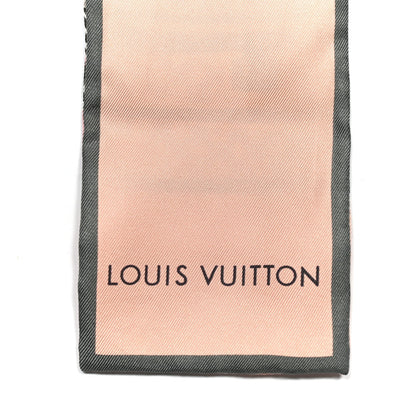Louis Vuitton Silk Monogram Trunks Bandeau Rose Poudre 3 of 3