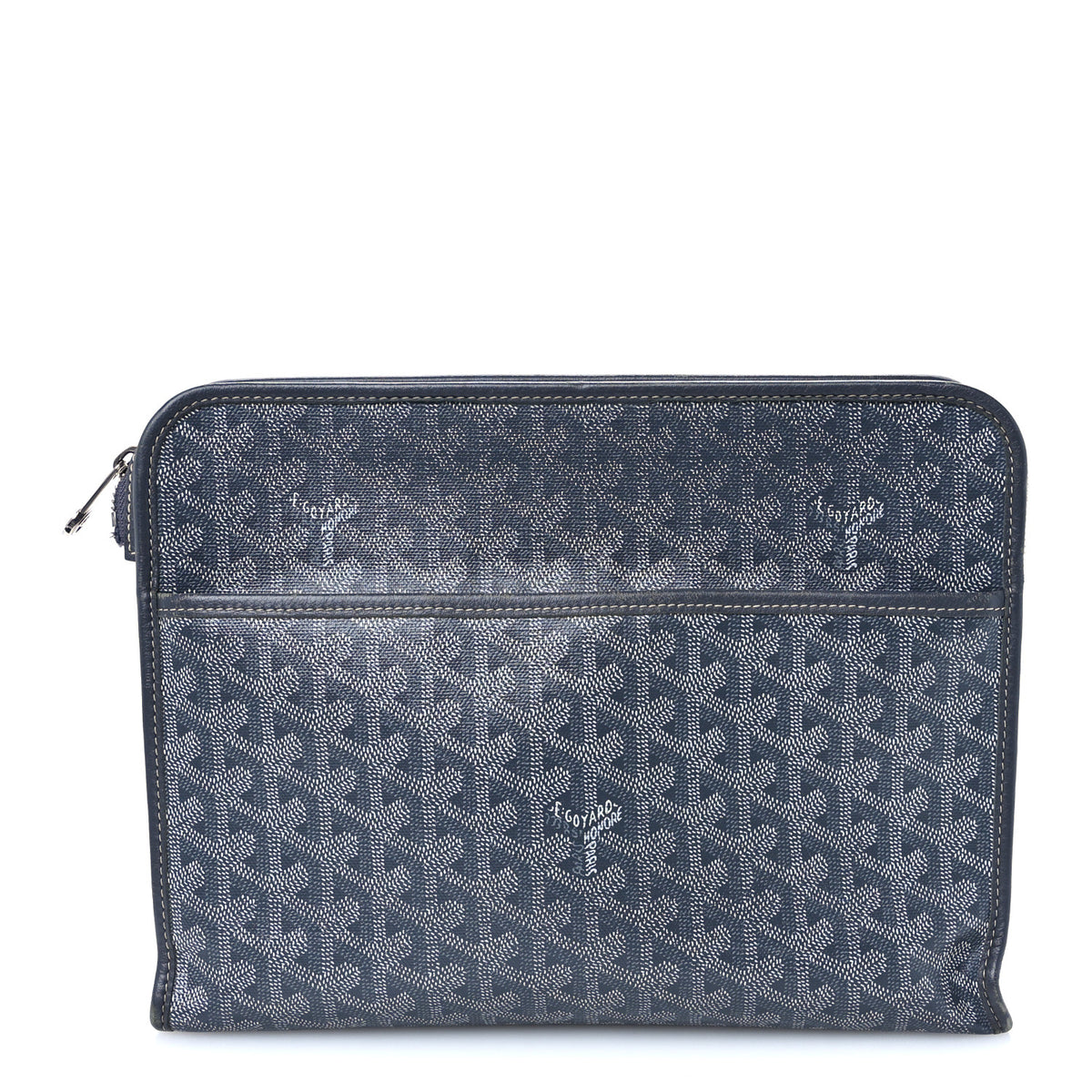 Goyard Goyardine Jouvence GM Toiletry Pouch Grey 1 of 12