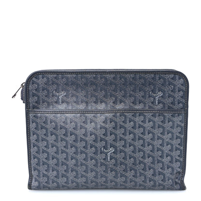 Goyard Goyardine Jouvence GM Toiletry Pouch Grey 1 of 12