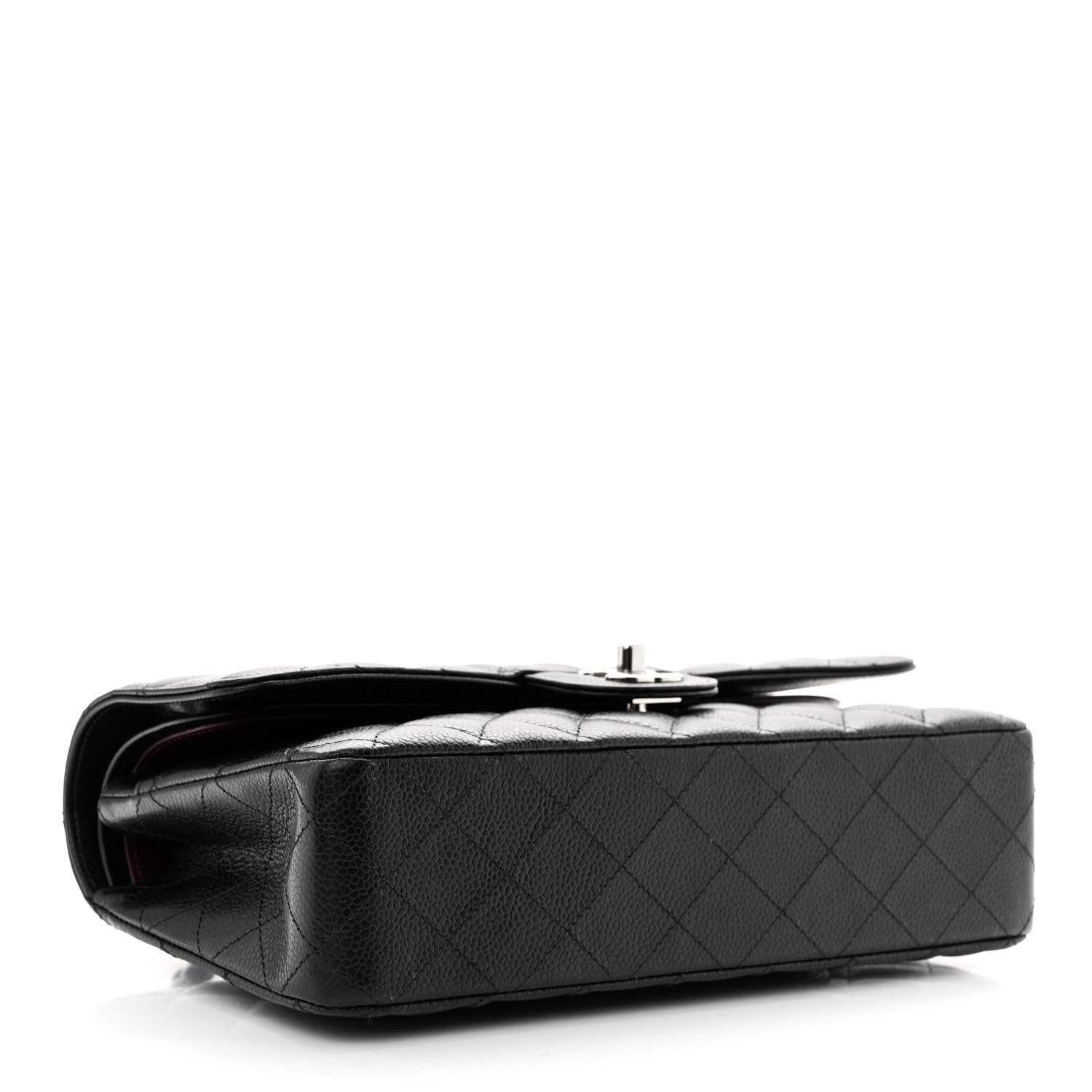 Chanel Caviar Quilted Medium Double Flap Black 4 of 11
