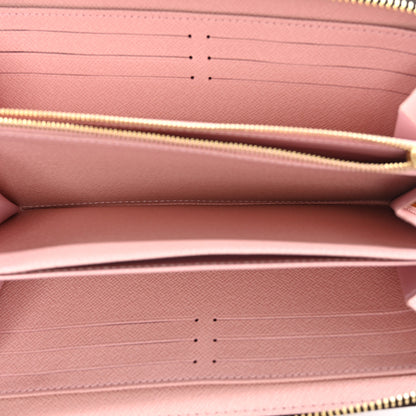 Louis Vuitton Monogram 2019 Christmas Animation Zippy Wallet Rose Ballerine 5 of 8