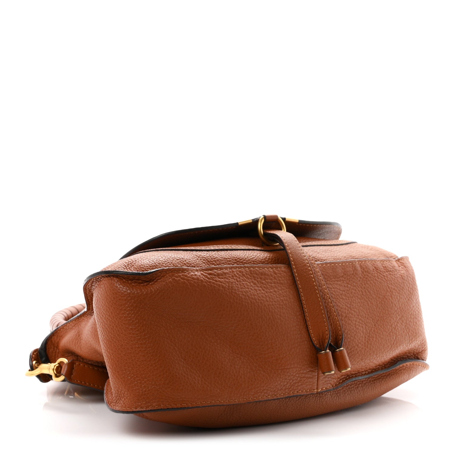Chloe Calfskin Medium Marcie Satchel Tan 3 of 9