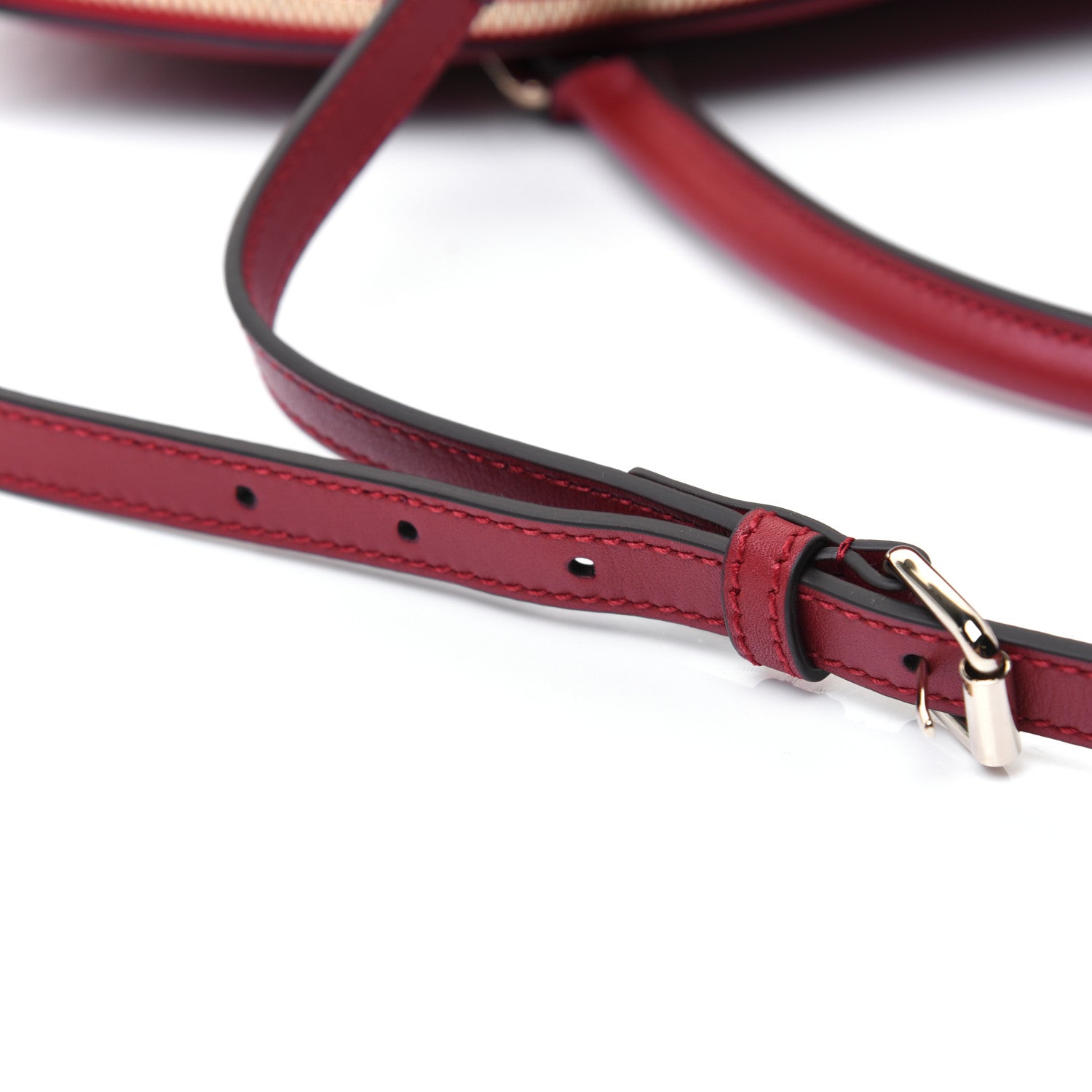 Gucci Soft Microguccissima Dome Satchel Red 17 of 17