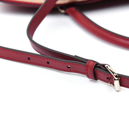 Gucci Soft Microguccissima Dome Satchel Red 17 of 17