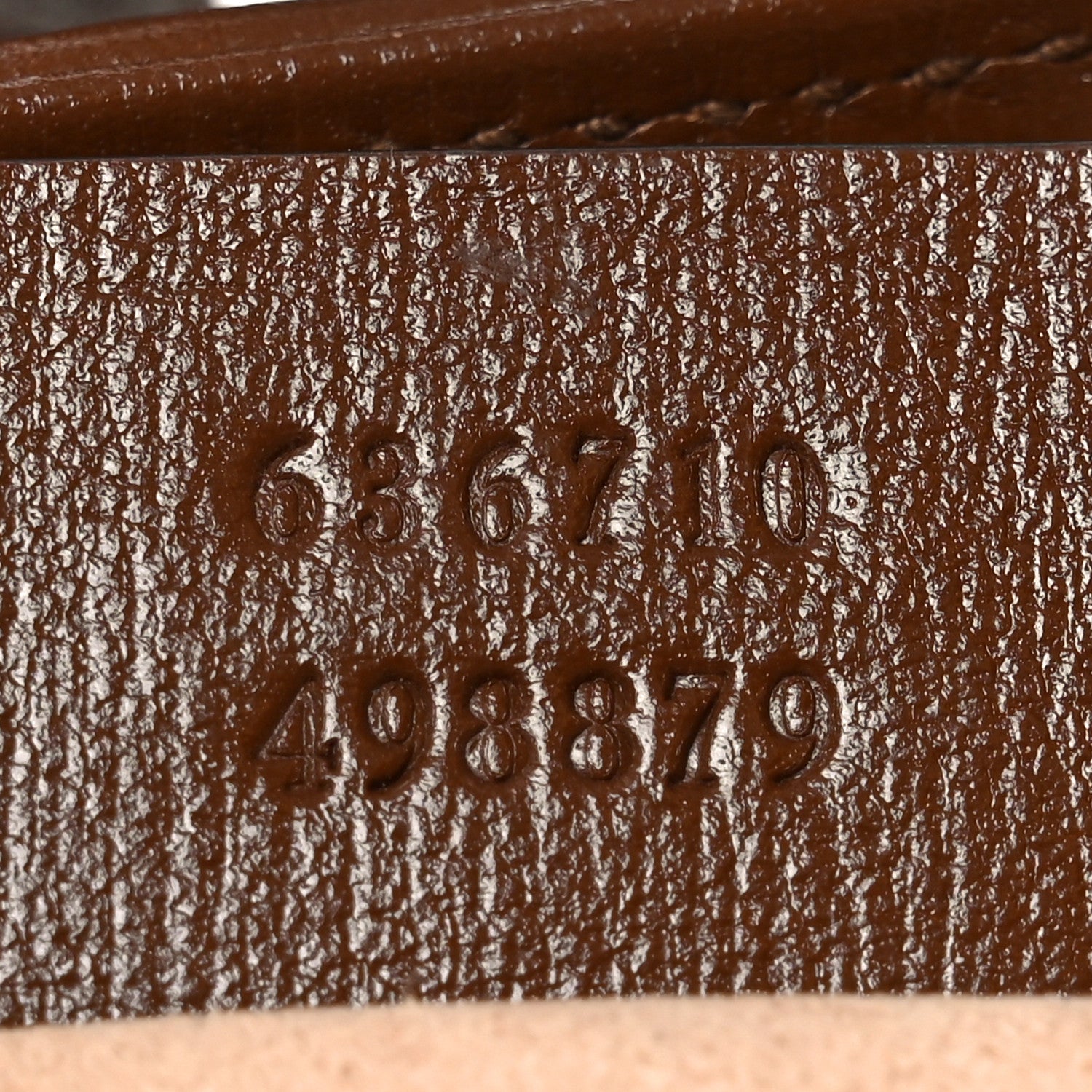 Gucci GG Supreme Monogram Azalea Calfskin Web Medium Jackie 1961 Hobo Beige Ebony Brown Sugar 12 of 19