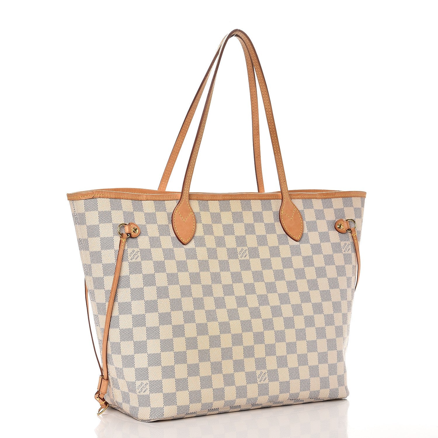 Louis Vuitton Damier Azur Neverfull MM 3 of 16