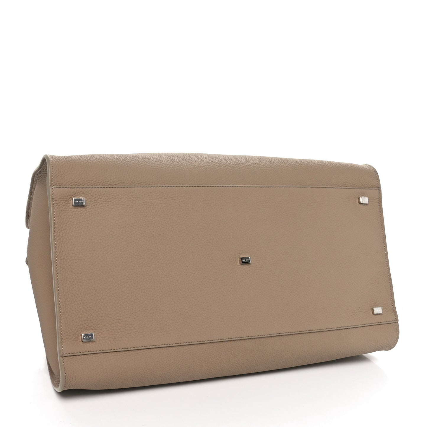 Matte Grained Calfskin Soft Margaux 17 Dark Taupe