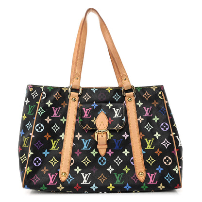Louis Vuitton Monogram Multicolor Aurelia MM Black 1 of 9