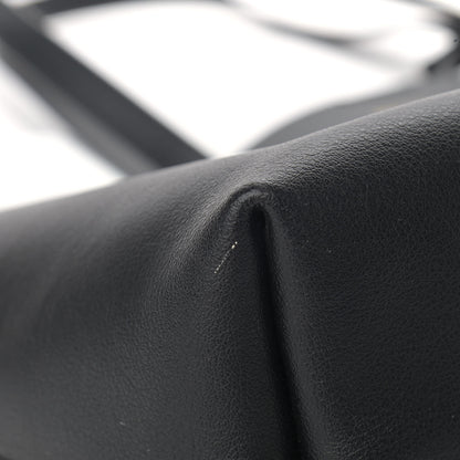 Saint Laurent Calfskin Large Shopping Tote Black 9 of 13