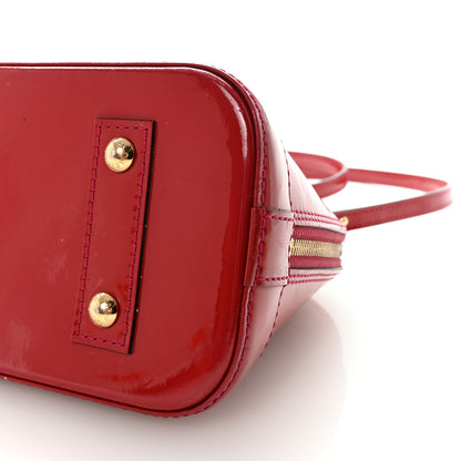 Louis Vuitton Vernis Alma BB Rose Indien 9 of 9