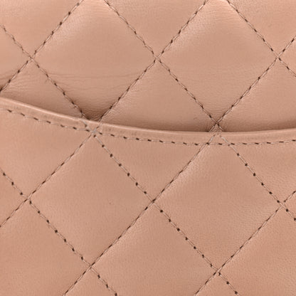 Chanel Lambskin Quilted Mini Rectangular Flap Beige 11 of 11