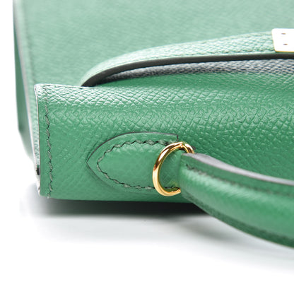Hermes Epsom Mini Kelly Sellier 20 Cactus 19 of 30