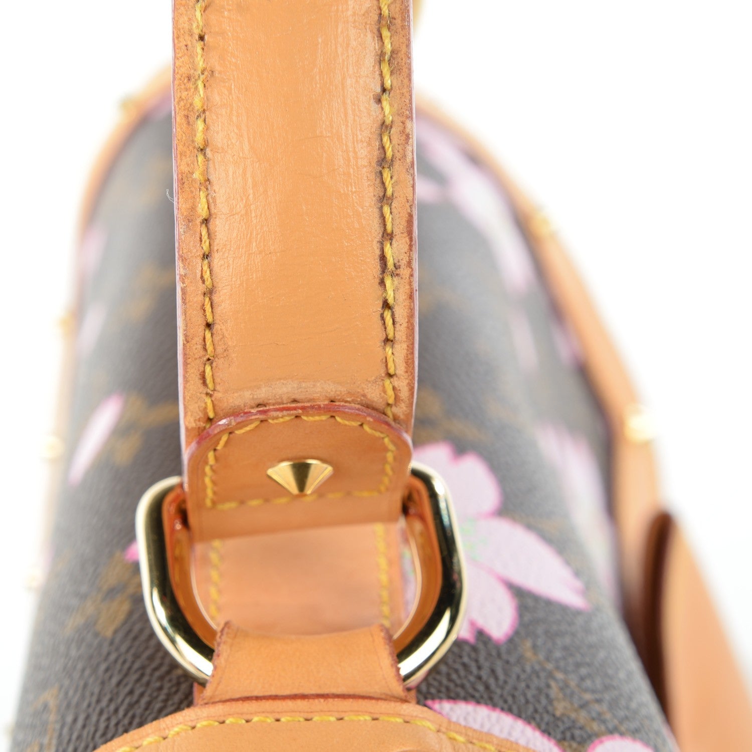 Louis Vuitton Monogram Cherry Blossom Sac Retro Bag Brown 11 of 12