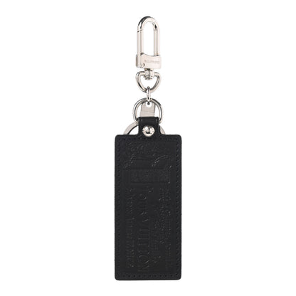 Louis Vuitton Calfskin Porte Clefs Fortune Key Chain Black 1 of 5
