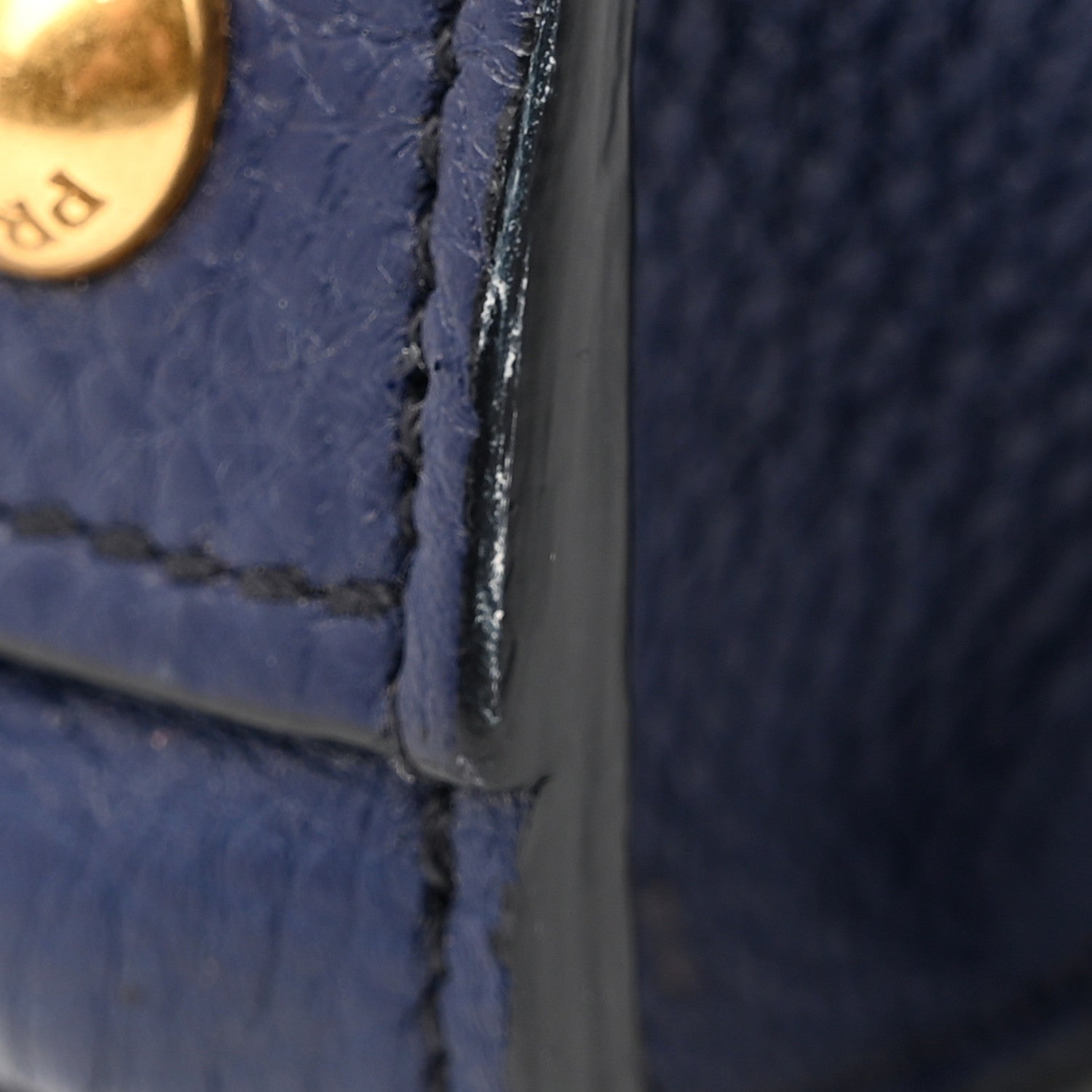 Prada Vitello Daino Shopping Tote Inchiostro 10 of 13