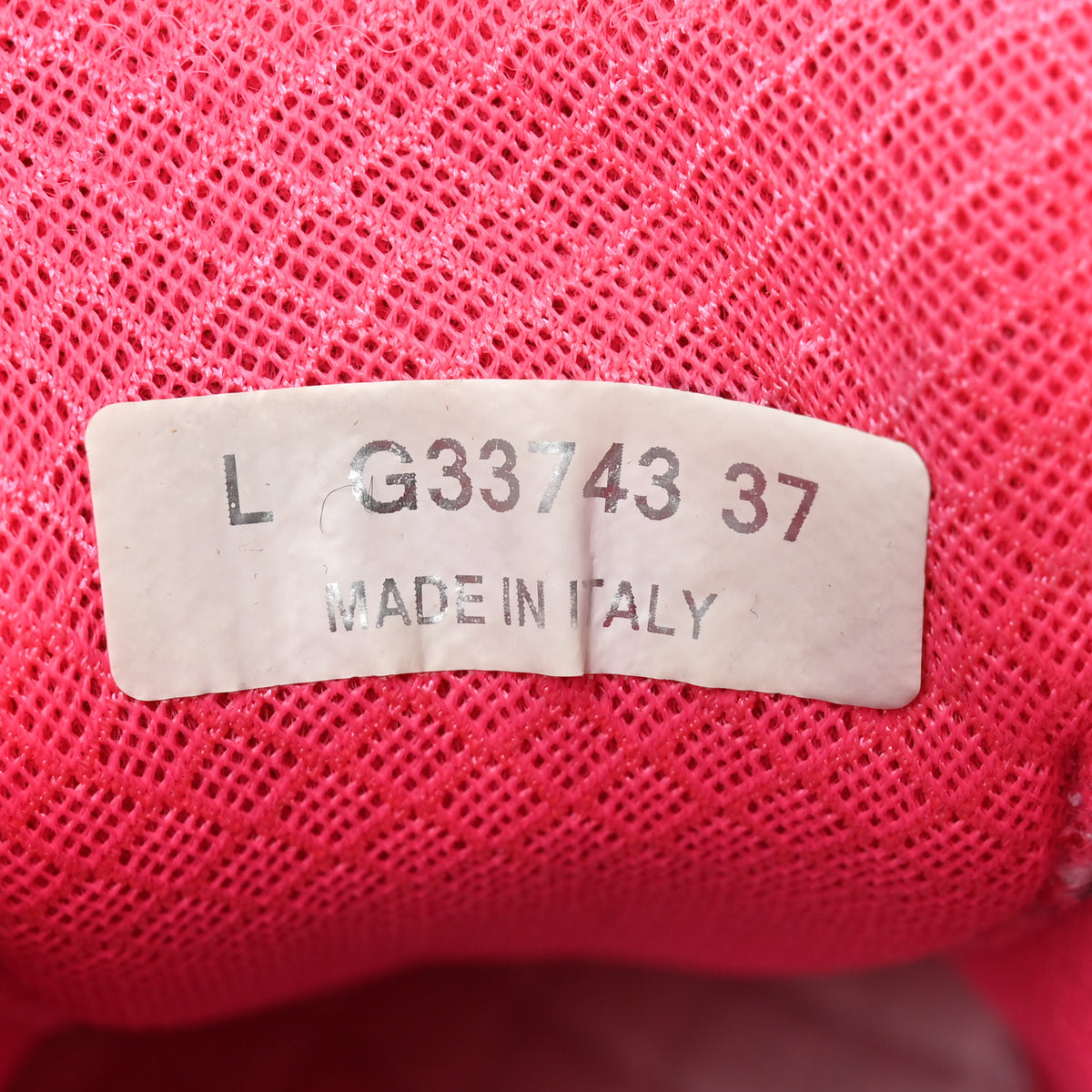Chanel Calfskin Fabric Sneakers 37 White Silver Fluo Pink 7 of 8