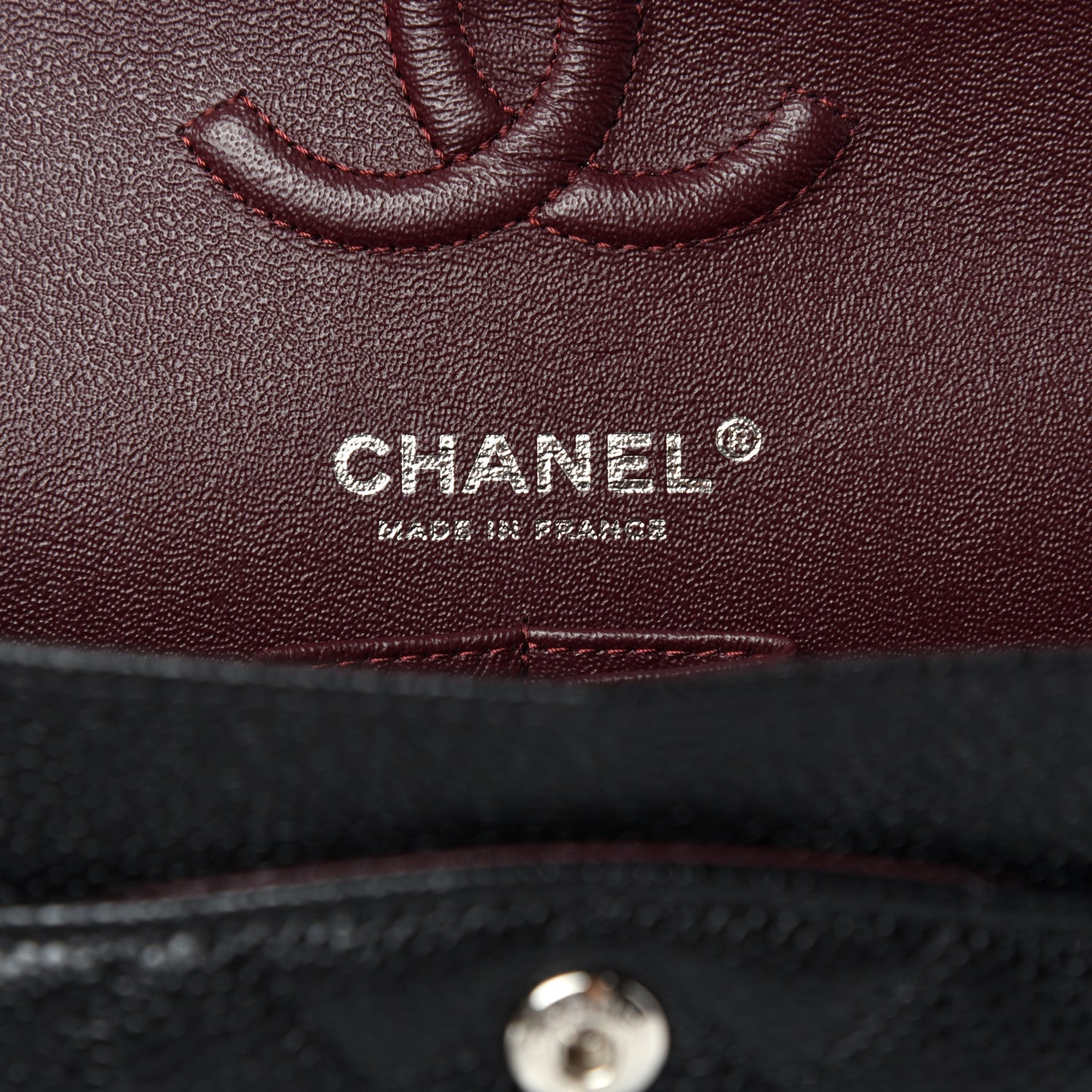 Chanel Caviar Quilted Small Double Flap Black 6 of 11